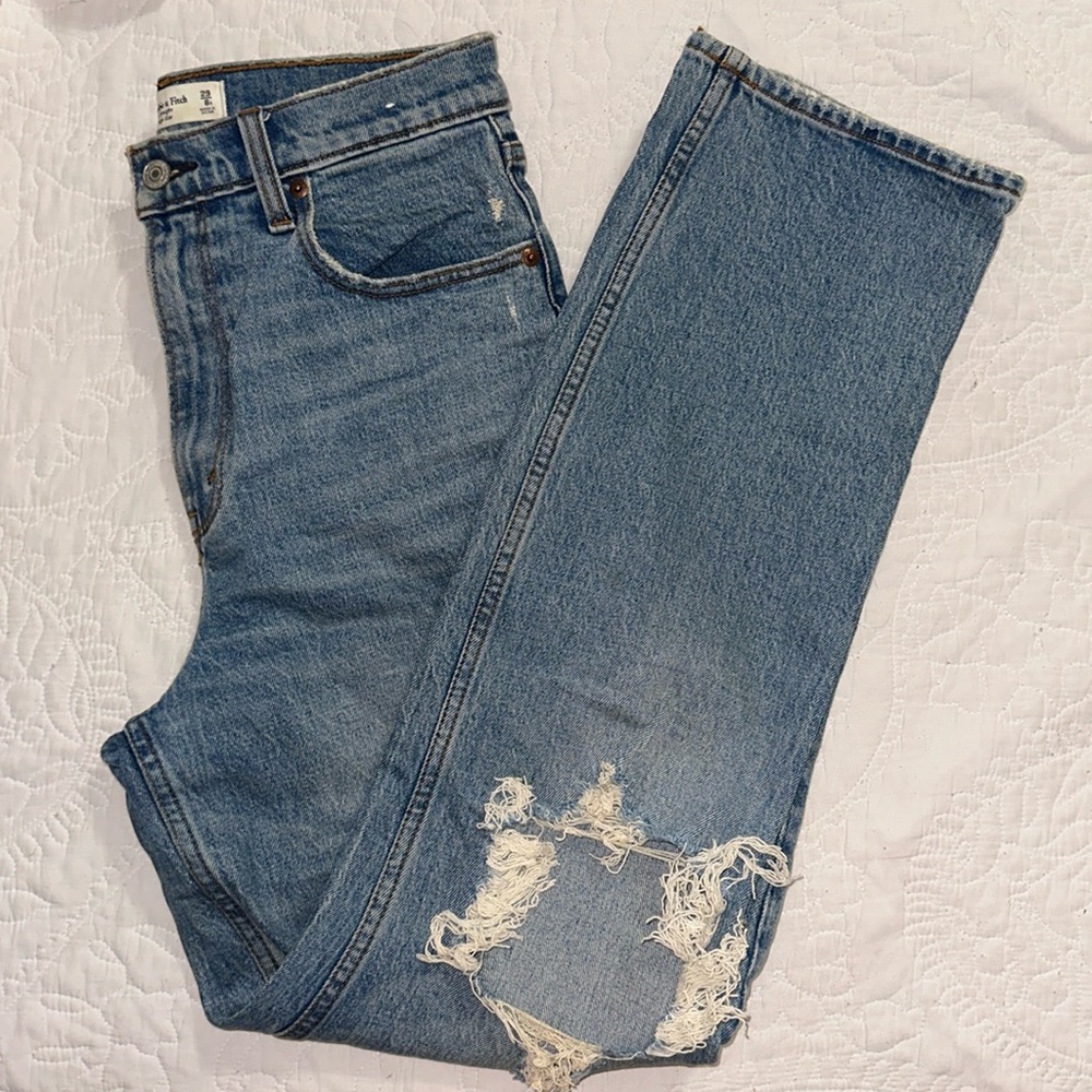 90s straight ultra high | abercrombie